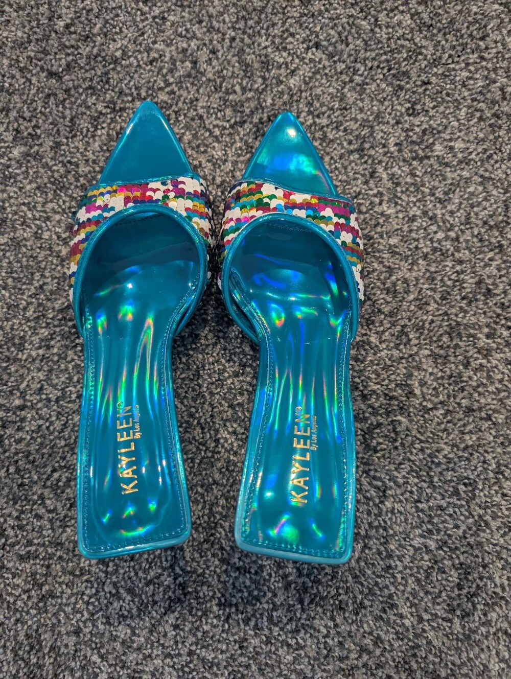 Beautiful Blue Shoes